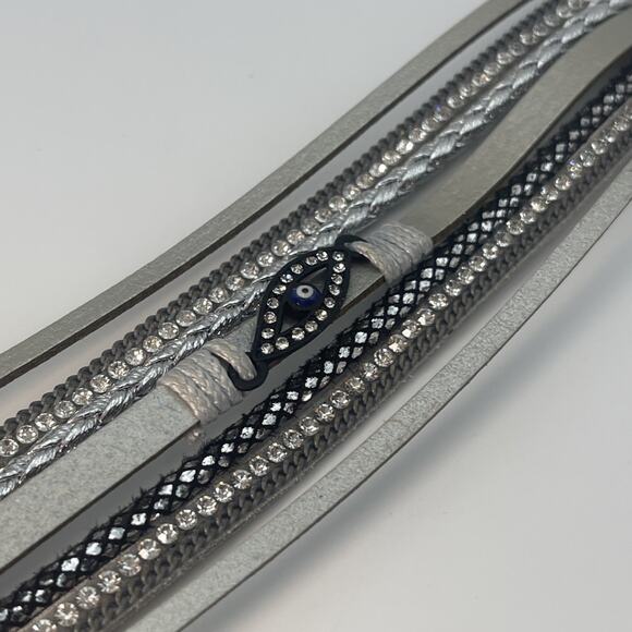 Evil Eye 1 x 7 Costume Jewelry Bracelet - Picture 5 of 8